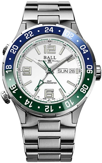 Ball Roadmaster Marine GMT 40mm COSC Chronometer DG3030B-S9CJ-WH