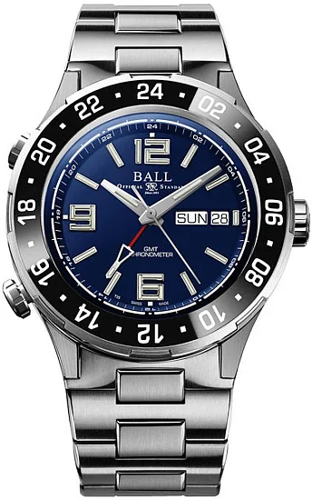 Ball Roadmaster Marine GMT 40mm COSC Chronometer DG3000A-S7CJ-BE