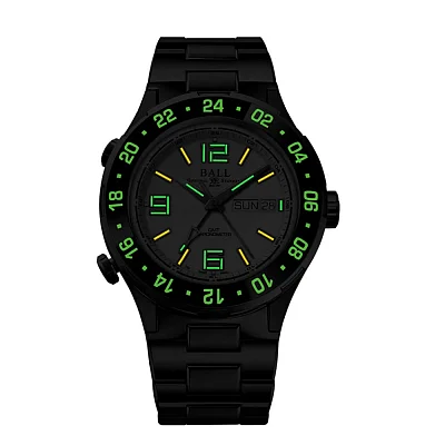 Ball Roadmaster Marine GMT 40mm COSC Chronometer DG3000A-S7CJ-WH