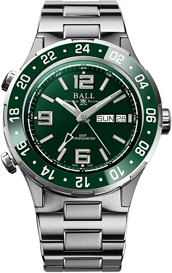 Ball Roadmaster Marine GMT 40mm COSC Chronometer DG3030B-S5C-GR