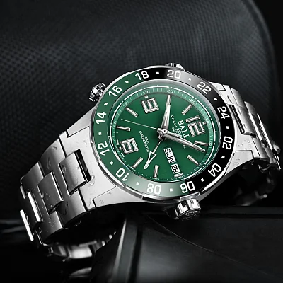 Ball Roadmaster Marine GMT 40mm COSC Chronometer DG3030B-S2C-GR