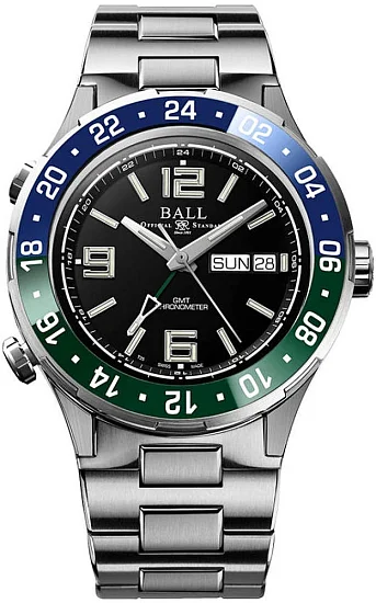 Ball Roadmaster Marine GMT 40mm COSC Chronometer DG3030B-S9CJ-BK