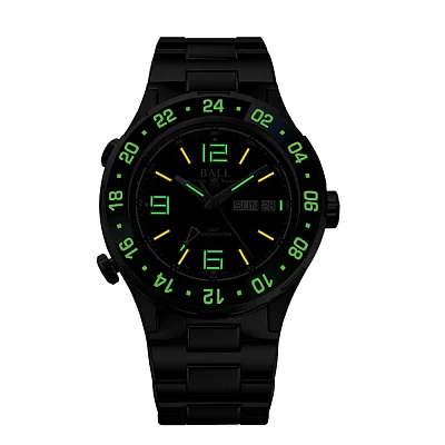 Ball Roadmaster Marine GMT 40mm COSC Chronometer DG3030B-S9CJ-BK