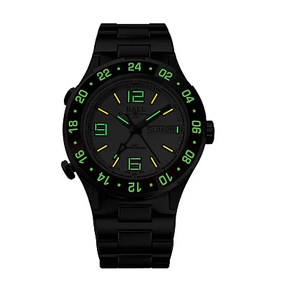 Ball Roadmaster Marine GMT 40mm COSC Chronometer DG3000A-S8CJ-WH