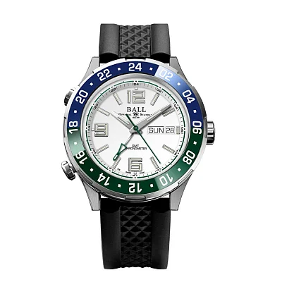 Ball Roadmaster Marine GMT 40mm COSC Chronometer DG3030B-S9CJ-WH