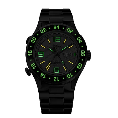 Ball Roadmaster Marine GMT 40mm COSC Chronometer Meteorite DG3000A-S14CJ-MSL