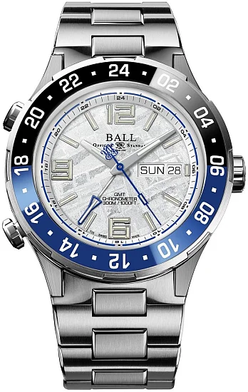 Ball Roadmaster Marine GMT 40mm COSC Chronometer Meteorite DG3000A-S11CJ-MSL