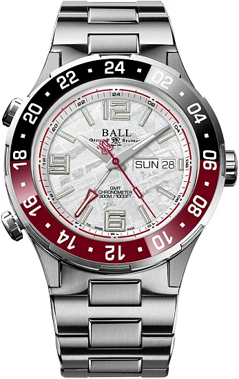 Ball Roadmaster Marine GMT 40mm COSC Chronometer Meteorite DG3000A-S12CJ-MSL