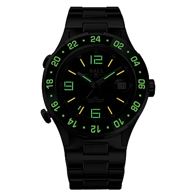 Ball Roadmaster Pilot GMT 40mm COSC Chronometer DG3038A-S7CJ-BK