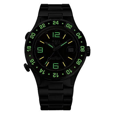 Ball Roadmaster Pilot GMT 40mm COSC Chronometer DG3038A-S5CJ-BR