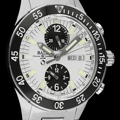 Ball Roadmaster Rescue Chronograph Panda Limited Edition DC3030C-S-WHBK
