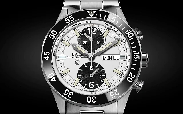 Ball Roadmaster Rescue Chronograph Panda Limited Edition DC3030C-S-WHBK