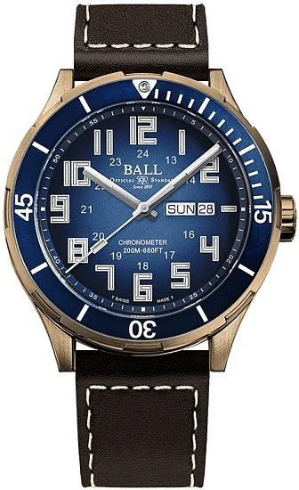 Ball Roadmaster StarLIGHT Bronze 42mm COSC Chronometer DM3070B-LC-BE