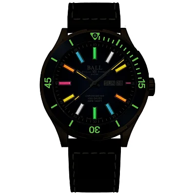 Ball Roadmaster StarLIGHT Bronze 42mm COSC Chronometer Rainbow DM3070B-L4CJ-BER