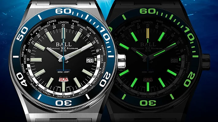Ball Roadmaster Worldtimer COSC Chronometer DG3032A-S-BKBE