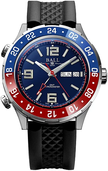 Ball Roadmaster Marine GMT 40mm COSC Chronometer DG3030B-P4C-BE