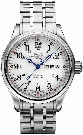 Ball Trainmaster 60 Seconds NM1058D-S3J-WH