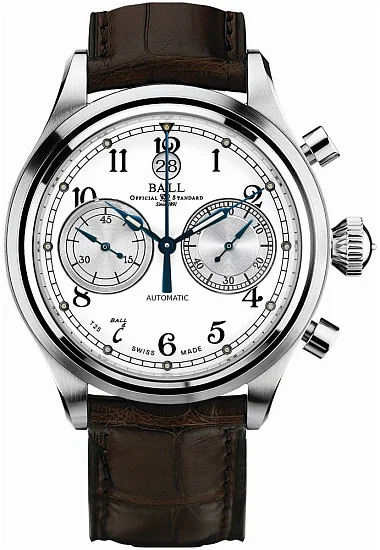 Ball Trainmaster Canonball Chronograph CM1052D-L3J-WH