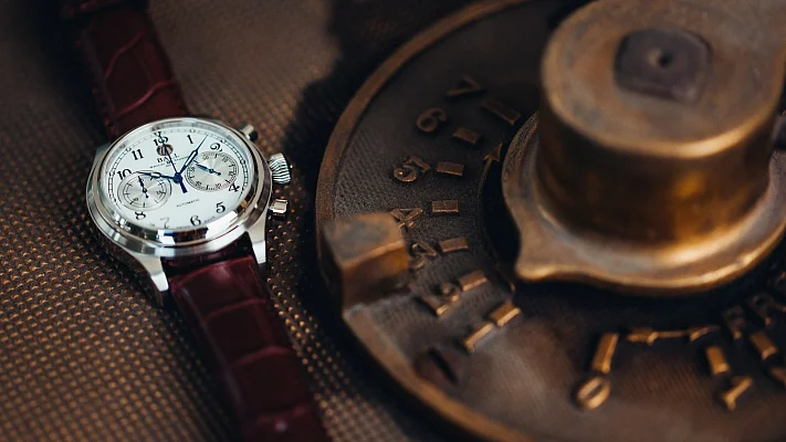 Ball Trainmaster Canonball Chronograph CM1052D-L3J-WH