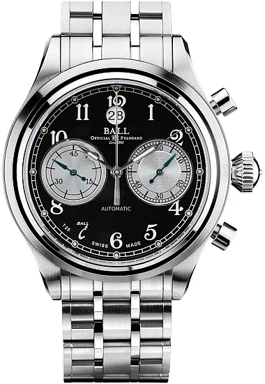 Ball Trainmaster Canonball Chronograph CM1052D-S3J-BK
