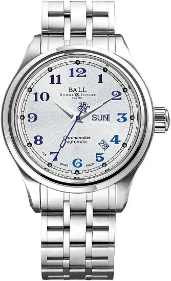 Ball Trainmaster Cleveland Express COSC Chronometer NM1058D-SCJ-SL