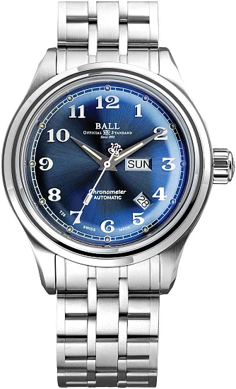 Ball Trainmaster Cleveland Express COSC Chronometer NM1058D-SCJ-BE