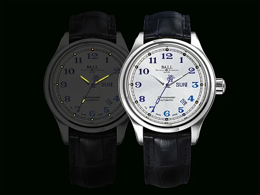 Ball Trainmaster Cleveland Express COSC Chronometer NM1058D-LCJ-SL