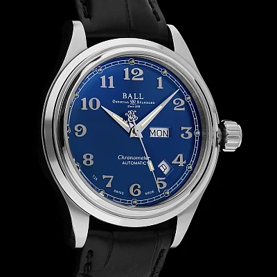 Ball Trainmaster Cleveland Express COSC Chronometer NM1058D-LCJ-BE