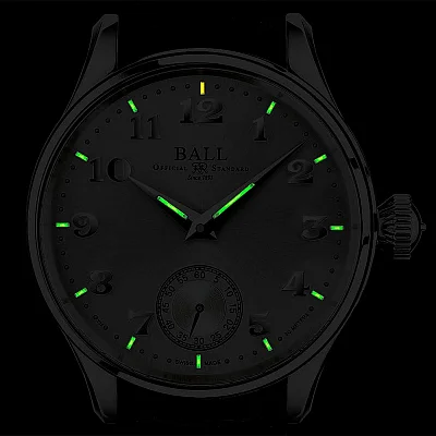 Ball Trainmaster Cleveland Express Mechanical NM3038D-LL2J-WH