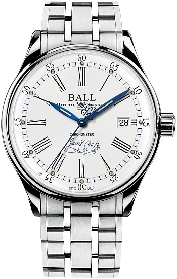 Ball Trainmaster Standard Time 135 Anniversary HMS Endeavour Limited Edition NM3288D-S2CJ-WH