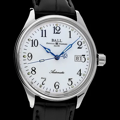 Ball Trainmaster Standard Time 135 Anniversary Limited Edition NM3288D-LLJ-WH
