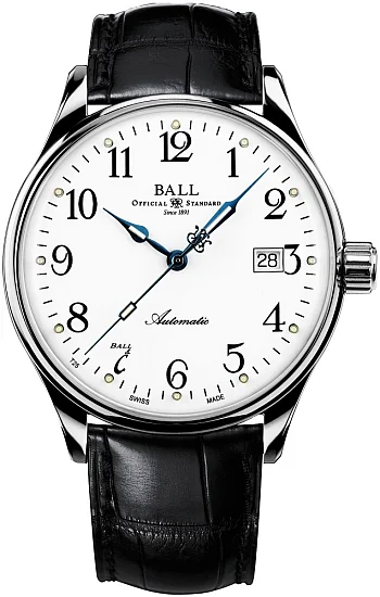 Ball Trainmaster Standard Time 135 Anniversary Limited Edition NM3288D-LLJ-WH