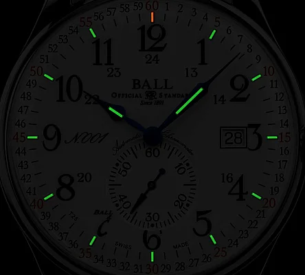 Ball Trainmaster Standard Time COSC Chronometer 130th Years Limited Edition NM3888D-LL3CFJ-WH