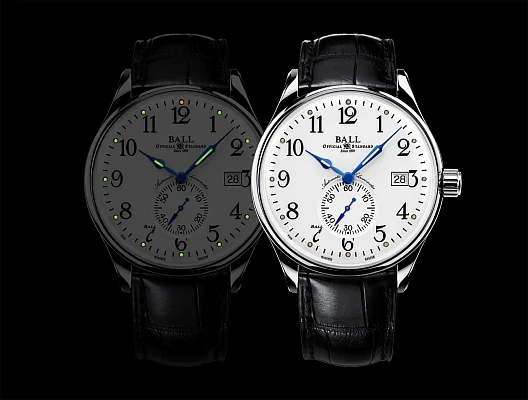 Ball Trainmaster Standard Time COSC Chronometer 904L NM3888D-LL1CJ-WH