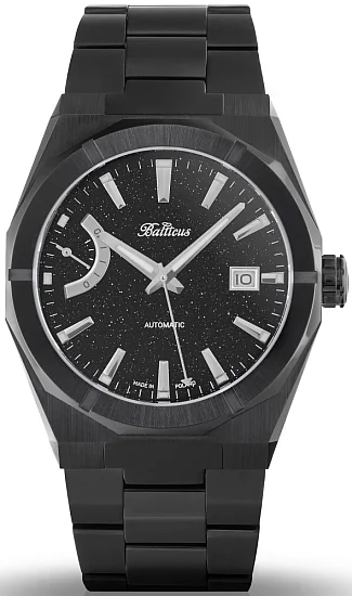 Balticus Czarny Gwiezdny Pył Power Reserve 40mm Awenturyn Set BLT-BALSDBPRBA
