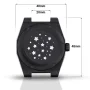  Zdjęcie 6 Balticus Czarny Gwiezdny Pył Power Reserve 40mm Awenturyn Set BLT-BALSDBPRBA