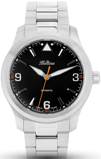 Balticus Flying Seal 42mm Automatic Black Set BLT-BALFSBLA