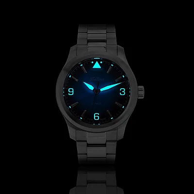 Balticus Flying Seal 42mm Automatic Blue Gradient Set BLT-BALFSHBLU