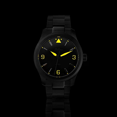 Balticus Flying Seal 42mm Automatic Full Black Set BLT-BALFSBLP
