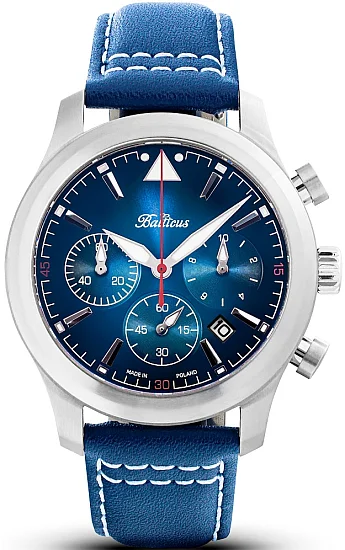 Balticus Flying Seal 42mm Chrono Blue Gradient Set BLT-BALFSQCHBLU