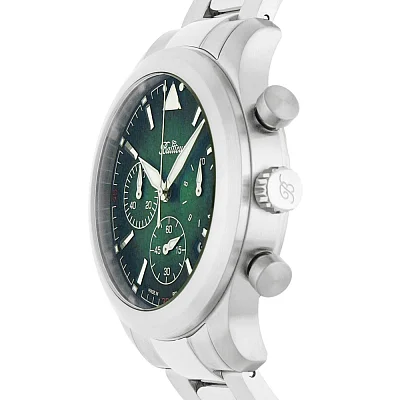 Balticus Flying Seal 42mm Chrono Green Gradient Set BLT-BALFSQCHGRE