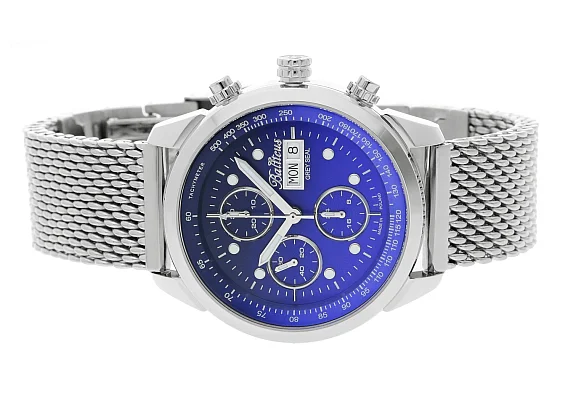 Balticus Grey Seal III Chrono Niebieski Gradient Set Valjoux BLT-BALGSBLCH