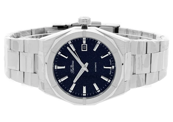Balticus Gwiezdny Pył 40mm Datownik Tarcza Granatowa Awenturyn Set BLT-BALSDBAD-3