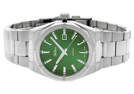 Balticus Gwiezdny Pył 40mm Datownik Tarcza Zielona Set BLT-BALSDGHD