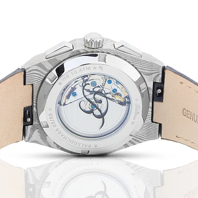 Balticus Gwiezdny Pył Damast 42mm Chrono Valjoux BLT-BALSDDCHABA