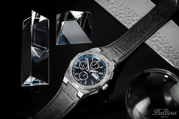 Balticus Gwiezdny Pył Damast 42mm Chrono Valjoux BLT-BALSDDCHABA