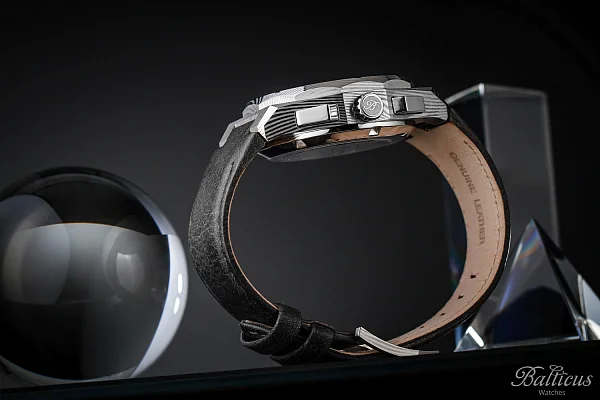 Balticus Gwiezdny Pył Damast 42mm Chrono Valjoux BLT-BALSDDCHABA