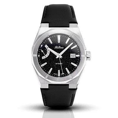 Balticus Gwiezdny Pył Power Reserve 40mm Czarny Awenturyn Set BLT-BALSDSPRBA