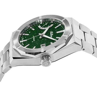 Balticus Gwiezdny Pył Power Reserve 40mm Zielony Awenturyn Set BLT-BALSDSPRGA