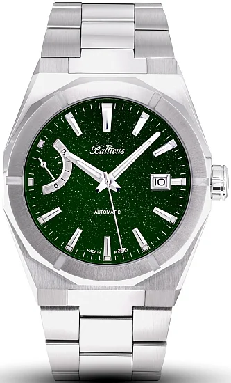 Balticus Gwiezdny Pył Power Reserve 40mm Zielony Awenturyn Set BLT-BALSDSPRGA